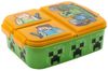 Minecraft Kinder Premium Brotdose Lunchbox Frühstücks-Box Vesper-Dose mit 3 Fächern Bild 2