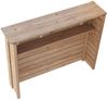 Karibu Stehtisch Holztheke Poolbar 28mm Stärke, Hergestellt in Deutschland, 165 x 39,5 x 124 cm Bild 3