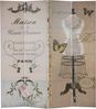 Foto-Paravent T234, Paravent Trennwand MVG-zertifiziert 180x160cm ~ Boudoir Bild 3