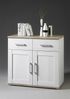 Kommode >Romance< 2 Türen, 2 Schübe, Sibiu Lärche / San Remo Hell - 93x88x45cm (BxHxT) Bild 2