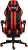 vidaXL Gaming-Stuhl mit Fußstütze Schwarz und Rot Kunstleder [20527] Bild 2