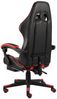 vidaXL Gaming-Stuhl mit Fußstütze Schwarz und Rot Kunstleder [20527] Bild 3