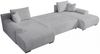 storez24 Ecksofa Ellen U, mit Bettkasten und Schlaffunktion, Cordstoff, U-Form, bequem Bild 4