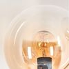 hofstein Stehlampe Stehlampe aus Metall/Glas in Schwarz/Bernstein/Rauch/Klar, ohne Leuchtmittel, Leuchte mit Glasschirmen(15cm), Schalter, 5xE14, ohne Leuchtmittel Bild 3
