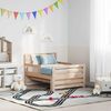 vidaXL Bettrahmen mit Kopfteil Braun 80 x 200 cm Holzwerkstoff 877206 Bild 3