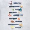 Tefal Kochmesser Fresh Kitchen, 15 cm, Klingen aus rostfreiem Stahl, Titan-Versiegelung, Klingenschutz Bild 3