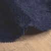 vidaXL Teppich Shaggy Hochflor NAVARRA Marineblau 160x160 cm Polyester 4102915 Bild 5