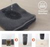 VIVOTE Microfaser Spültuch Abwaschlappen 8er Set 30x30 cm Grau Bild 2