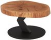 Couchtisch Brilon / Biloxi, Schwarz, Holzfarben, 75 x 45 x 75 cm Bild 2
