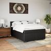 vidaXL Boxspringbett mit Matratze Schwarz 140x200 cm Kunstleder 3288424 Bild 4