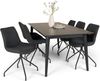 Homexperts 'ODENSE' Esstisch, B 90 x H 75 x T 195 cm Bild 5