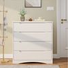 Bealife Kommode weiß, Kommode mit Schubladen, Schrank mit Schubladen, für Wohnzimmer Bild 5