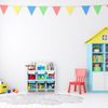Relaxdays Kinderregal mit 9 Boxen und Motiv Bild 3