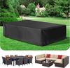 LMaxhome Gartenmöbel-Schutzhülle Abdeckhaube 420D Oxford Gewebe Wasserdicht Outdoor Patio Garten Lounge (180 x 120 x 74 cm, 215 x 140 x 74 cm, 228 x 165 x 74 cm, 248 x 198 x 74 cm, 270 x 180 x 90 cm, 315 x 160 x 70 cm, Premium Schutzhülle), Anti-UV Winterfest Regenschutz Abdeckplan... Bild 2