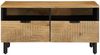 vidaXL Couchtisch Braun 80x54x40 cm Massivholz Mango 4017733 Bild 3