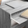 vidaXL Schreibtisch Graues Sonoma 120,5 x 44 x 88,5 cm Holzwerkstoff 869479 Bild 4