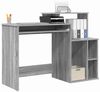 vidaXL Schreibtisch Graues Sonoma 120,5 x 44 x 88,5 cm Holzwerkstoff 869479 Bild 3