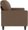 vidaXL 2-Sitzer-Sofa Braun 140 cm Stoff 359166 Bild 4