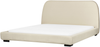 Wasserbett Stoff ROISEL 160 x 200 cm Hellbeige Bild 1