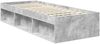 vidaXL Bettrahmen Beton Grau 75 x 190 cm Massives Kiefernholz 3411803 Bild 5