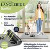 KESSER® Schmutzfangmatte rutschfeste Fußmatte für Innen- & Außenbereich waschbar & wetterfest | Türmatte Wohnungseingang | Teppich für Büro & Vorzimmer | Fußabtreter Fußabstreifer Motiv, Hellgrau / Schwarz, 50x80cm Bild 4