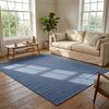 Kelim Teppich - Trendy »Fancy« 300 x 200 cm - blau Bild 2