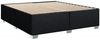 vidaXL Boxspringbett mit Matratze Schwarz 180x200 cm Stoff 3285976 Bild 5