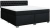 vidaXL Boxspringbett mit Matratze Schwarz 180x200 cm Stoff 3285976 Bild 2