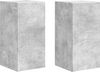 vidaXL TV-Wandschrank 2 pcs Beton 30 x 31 x 60 cm Holzwerkstoff 892276 Bild 2
