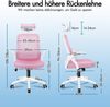 Alfordson Büro-Schreibtischstuhl Ergonomisch Heimbüro Netzstuhl Lordosenstütze Bild 3
