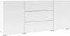 INOSIGN Sideboard Ava, Breite 140 cm, hängend und stehend montierbar, moderne grifflose Kommode, Schubladenschrank, 2Türen/3Schubkästen Bild 3
