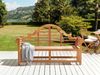 Gartenbank MARLBORO 196 cm Akazienholz Heller Holzfarbton Bild 3