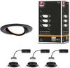 Paulmann 93080 LED Einbeuleuchte Nova Plus Coin Basiset schwarz 2700K dimmbar Bild 4