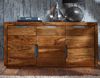 Sideboard Sheesham 150x45x75 walnuss lackiert DUKE #127 Bild 4