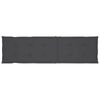 vidaXL '314173' Liegestuhl-Auflage, Oxford-Gewebe, anthrazit, (75+105)x50x4 cm Bild 4