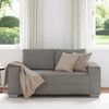 vidaXL Zweisitzer-Sofa Hellgrau 160x77x82 cm Cordstoff 4105193 Bild 3