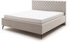 Polsterbett La Maison mit Bettkasten - Stoff Beige Bild 4