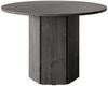 Selsey Hexa Esstisch, Laminierte Platte, Esche Schwarz, 110 cm Bild 2