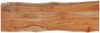 vidaXL Tischplatte 120x40x2,5cm Rechteckig Massivholz Akazie Baumkante 370614 Bild 3