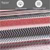 Buymax Bettwäsche, Renforcé, 2 teilig, Bettbezug-Set 155x220 cm 100% Baumwolle mit Reißverschluss, Streifen Bild 2