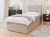 Boxspringbett Gazel Single Boucle (Farbe: Lambi 06, Größe: 100 x 200) Bild 2