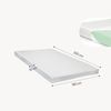 LED Polsterbett Tröstiar mit Matratze 180x200cm Anthrazit [en. casa] Bild 3