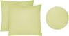 biberna Feinjersey-Spannbetttuch 0077144, pistaziengrün, 2x 80x80cm Bild 5