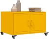 vidaXL Couchtisch Senfgelb 68x50x43,5 cm Kaltgewalzter Stahl 846689 Bild 5