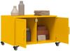 vidaXL Couchtisch Senfgelb 68x50x43,5 cm Kaltgewalzter Stahl 846689 Bild 4