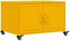 vidaXL Couchtisch Senfgelb 68x50x43,5 cm Kaltgewalzter Stahl 846689 Bild 2