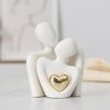 ABC Home-&-Living-Artikel, weiß, Keramik, 13.5 x 19.5 x 10.5 cm Bild 3
