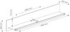 Wandboard >Nature One< FSC, in Kernbuche teilmassiv - 180x24x22cm (B/H/T) Bild 4