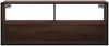 vidaXL TV-Schrank Braun Eiche 100x31x39,5 cm Holzwerkstoff und Metall 848938 Bild 4