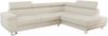 Ecksofa Fonti Cord (Farbe: Poso 100, Seite: Rechts) Bild 1